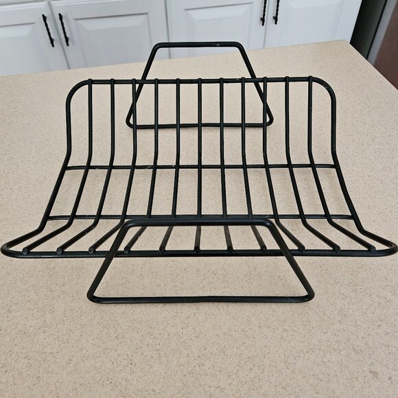 RARE ALL CLAD LTD ANODIZED 16x13 TURKEY NON STICK ROASTER ROASTING & RACK PAN - Picture 12 of 13